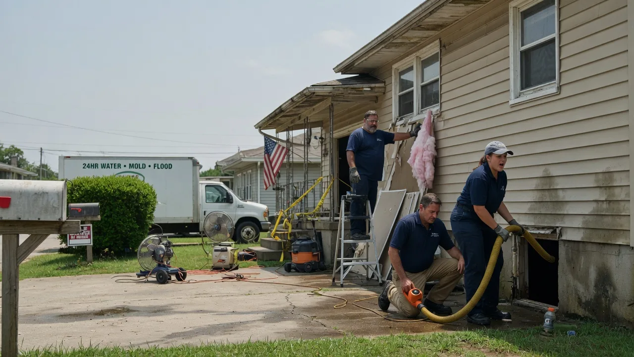 Water Damage Repair in Harvey, ND near me
